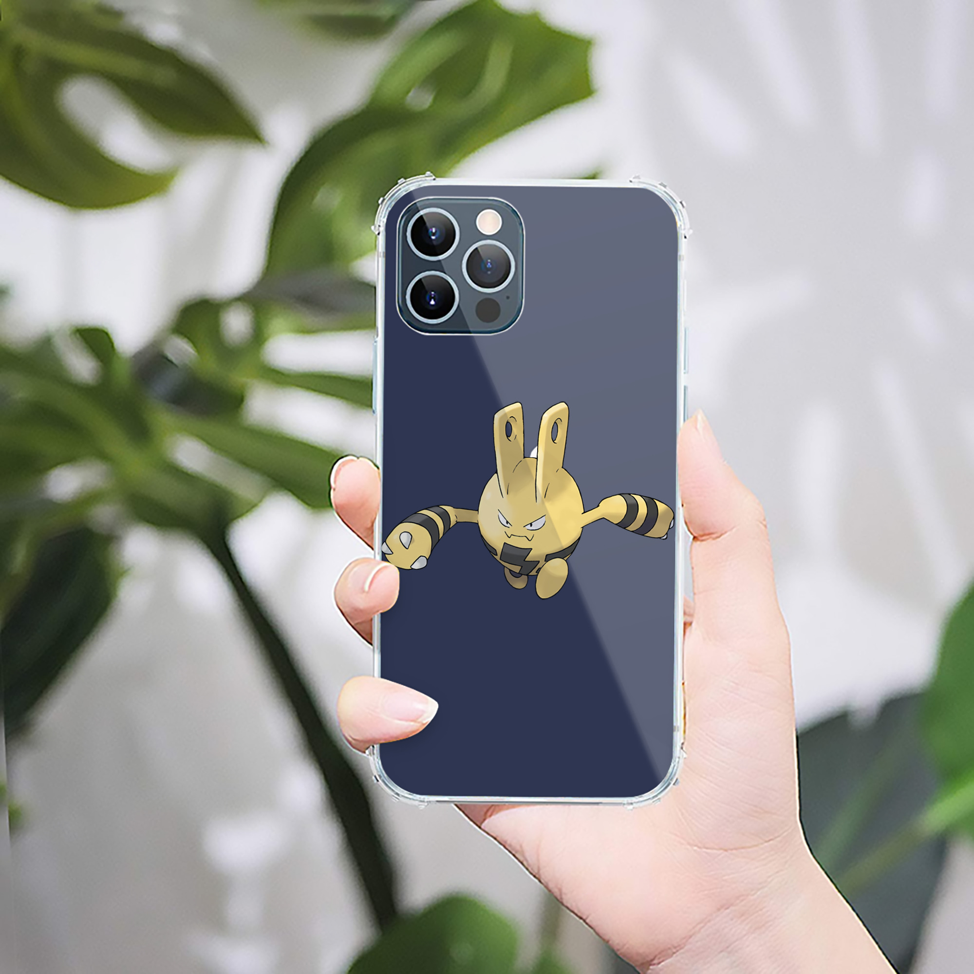 （画像用） ポケットモンスター Pokémon 【iPhone 12シリーズ対応】透明スマホケース（クリアソフトケース）